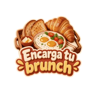Sticker Encarga tu brunch